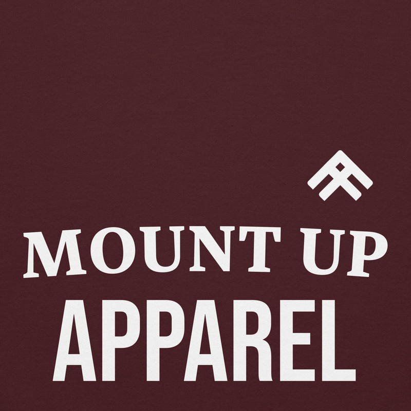 Mount Up Classic Hoodie - Maroon