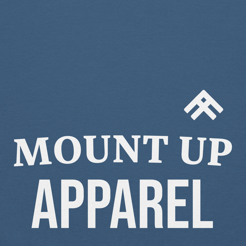 Mount Up Classic Hoodie - Indigo Blue