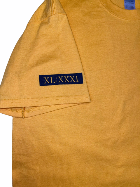 Gold Short Sleeve T-Shirt